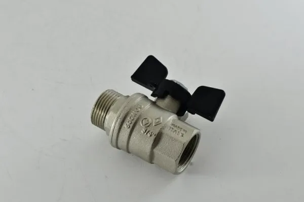 Кран шаровой 3/4" гш бабочка BUGATTI Oregon