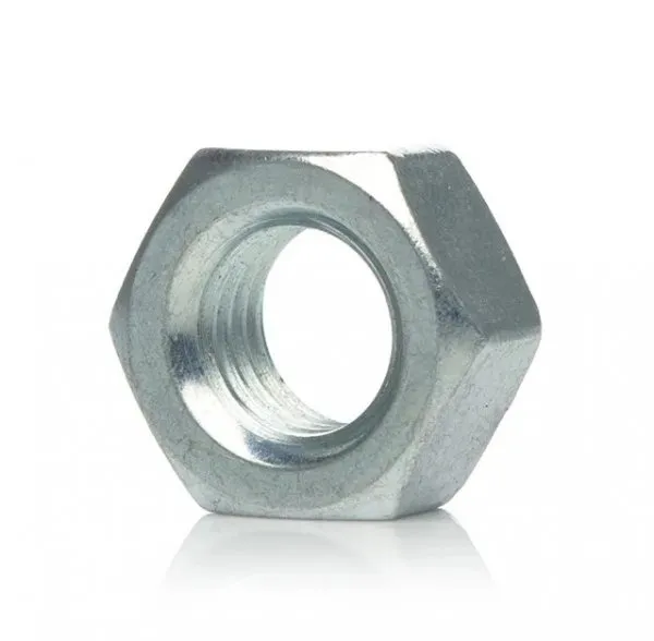 Гайка М16 DIN 934 (кор. 50 шт. (N50.) цинк, Квадра