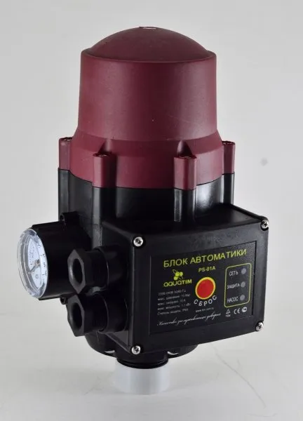Блок автомат с манометром, PS-01A (EPC-2)