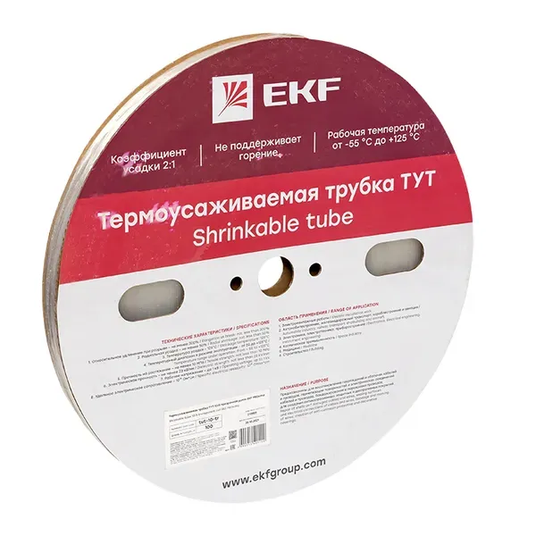 Трубка ТУТ (HF)-20/10 прозрачная (КВТ)