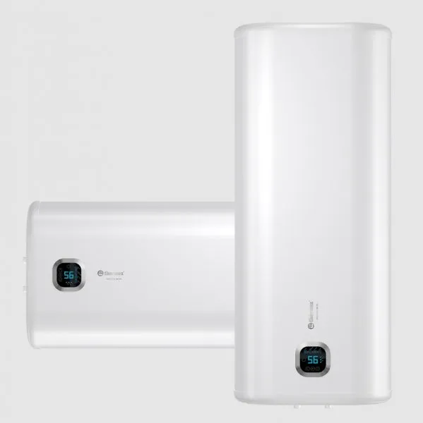 Водонагреватель накоп. вертик. навесной, THERMEX Decido 80 Wi-Fi (СУХОЙ ТЭН, эмаль) 111 427