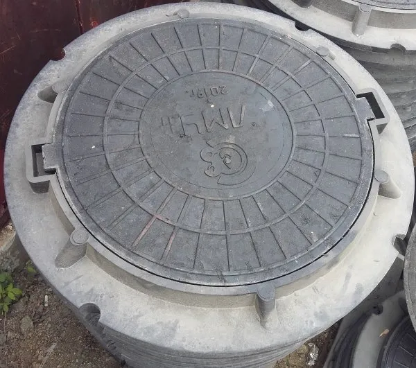 Люк 3,0 тн. Л (колодец) черный