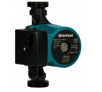 Насос циркуляционный 25/ 6S -180 мм Shinhoo BASIC S