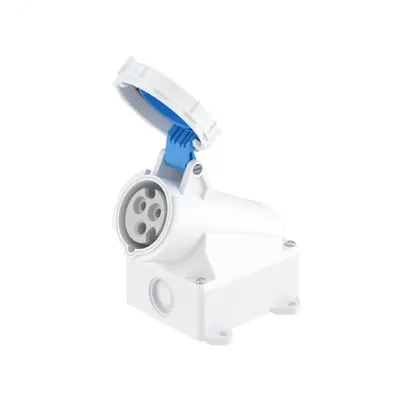 IP67 Розетка наружная IP67 16A 2P+E 230В DIS5181653T DKC