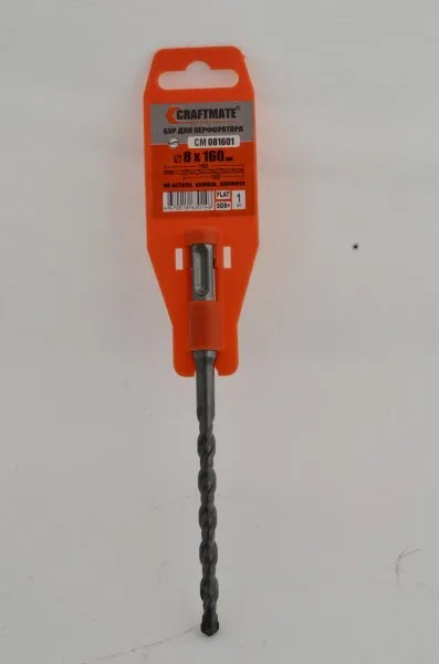 Бур по бетону SDS-PLUS 8 * 160 Craftmate - FLAT