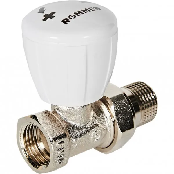 Клапан ручной регулирующий прямой 1/2" ROMMER