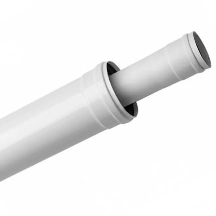 Baxi Коаксиальное удлинение полипропиленовое, диам. 80/125 мм, длина 1000 мм, HT