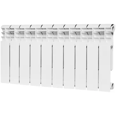 ROMMER Profi BM 350 2 секции радиатор биметаллический (RAL9016) (УЦЕНКА)