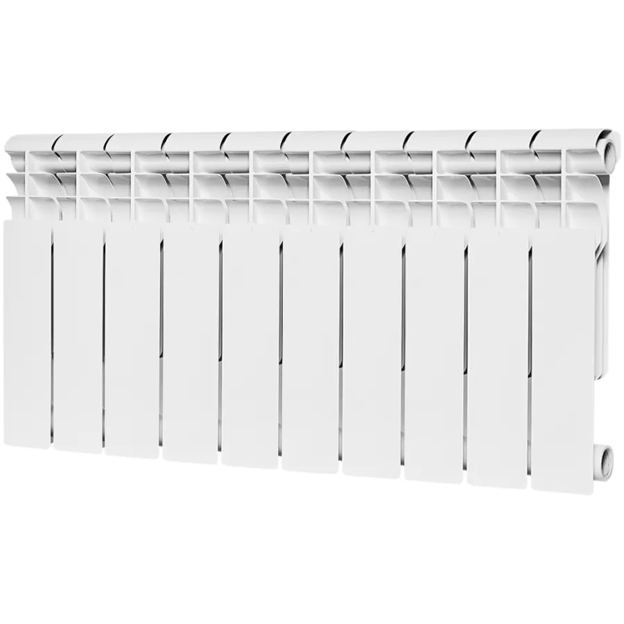 ROMMER Profi BM 350 2 секции радиатор биметаллический (RAL9016) (УЦЕНКА)