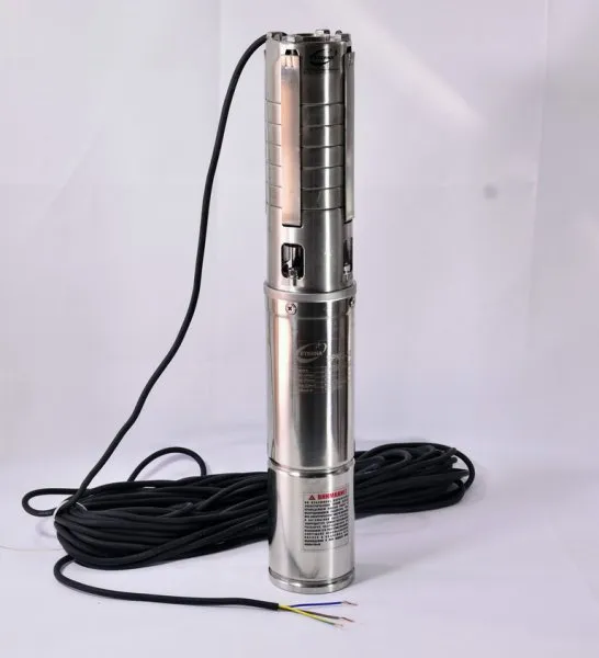 Насос скважинный ETERNA SPM2- 30 (Глубина погр. 60м, напор max 30 м, диаметр 4", кабель 20м)