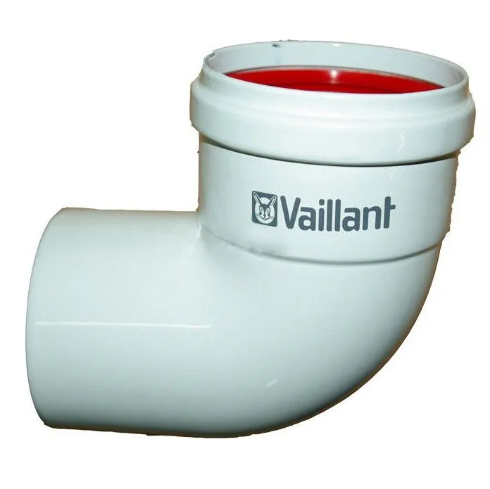 VAILLANT Отвод 45° DN 80 с уплотнением из силикона