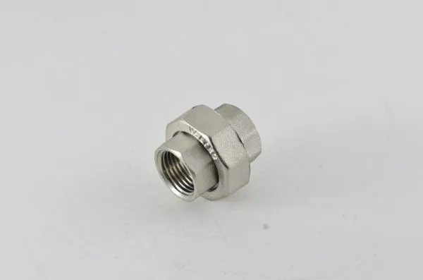 Американка прямая 1 1/2" гг STOUT (никель)