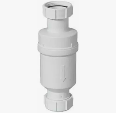 Самозакрывающийся сливной клапан, сухой затвор вход 1 1/2", выход 40 мм McAlpine