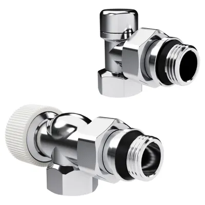 Набор термостатический осевой Royal Thermo Design 1/2"М30х1,5 (Хром)