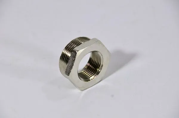 Футорка 1 1/4" наруж - 1/2" внутр STOUT (никель)