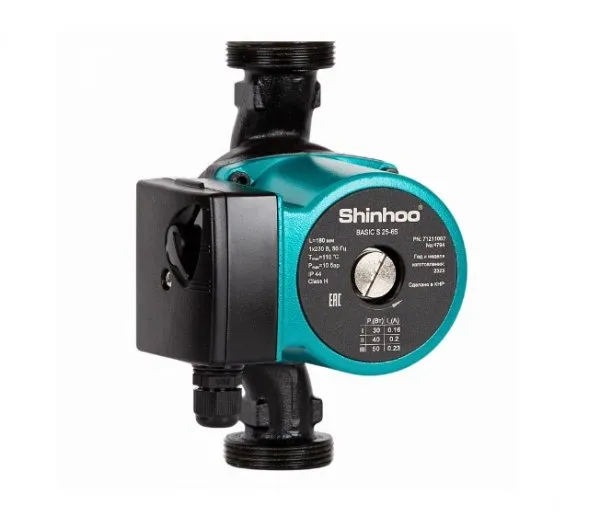 Насос циркуляционный 32/ 6S -180 мм Shinhoo BASIC S