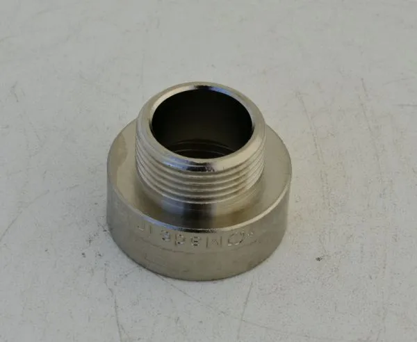 Переходник 3/8" наруж - 1/2" внутр STOUT (никель)