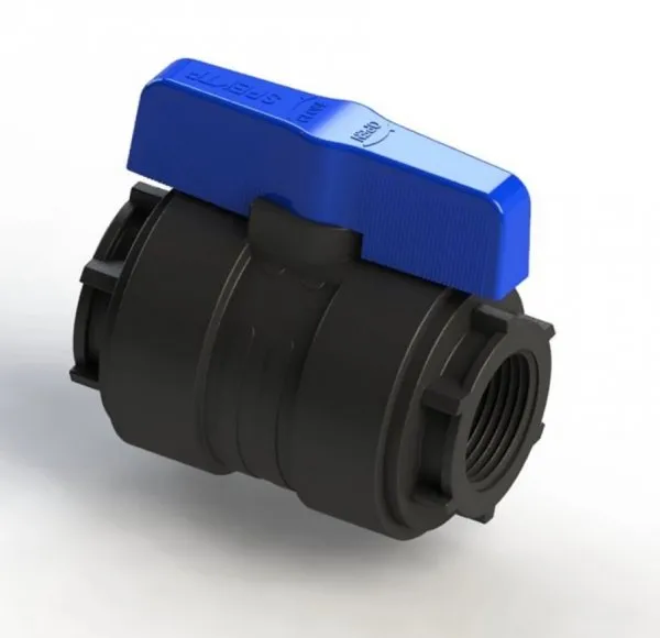 Кран шар. вн/вн 1/2"х1/2" ПНД SPEKTR