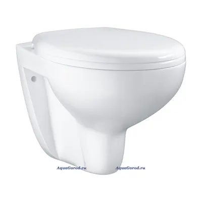 BAU CERAMIC унитаз подвесной безободковый (белый) (без сиденья) GROHE