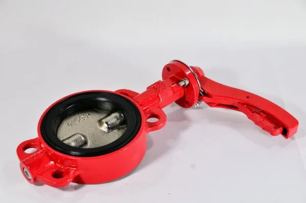 Затвор дисковый межфланцевый Rushwork, DN 80, PN16, GG20 / CF8 / EPDM, Тмакс +120°C
