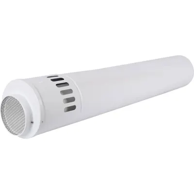 Baxi Горизонтальная коаксиальная труба с наконечником, полипропиленовая, диам. 110/160 мм, дл. 1000