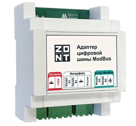 Адаптер цифровой шины Modbus (RTU) ZONT