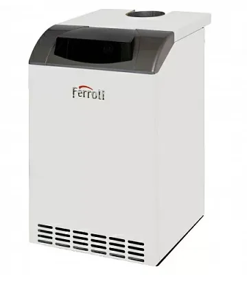 Напольный чугунный котел с атмосферной горелкой FERROLI PEGASUS D 56