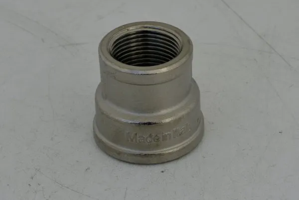 Муфта 3/4" х 1/2" STOUT (никель)