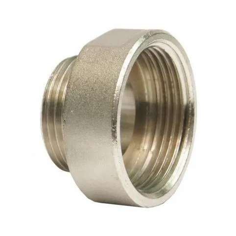 Переходник 1/2" наруж - 1 1/2" внутр STOUT (никель)