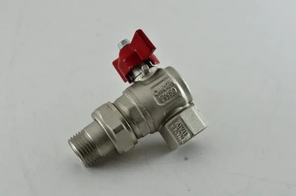 Кран шаровой 3/4" гш американка угловая бабочка IDEAL 298 ITAP