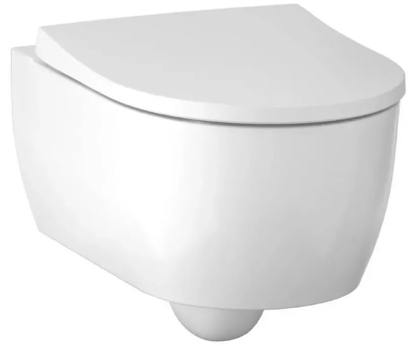 ICON Slim сиденье для унитаза , из материала Duroplast, антибактериальное (белый) GEBERIT