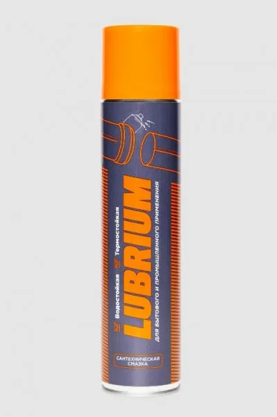 Спрей-смазка сантехническая (аэрозоль) LUBRIUM, 400 мл