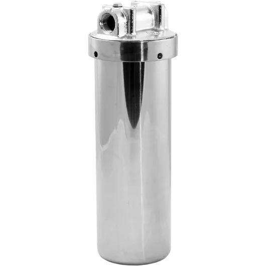 Корпус фильтра нерж.10" 3/4" АКВАБРАЙТ (Арт. АБФ-НЕРЖ-34)