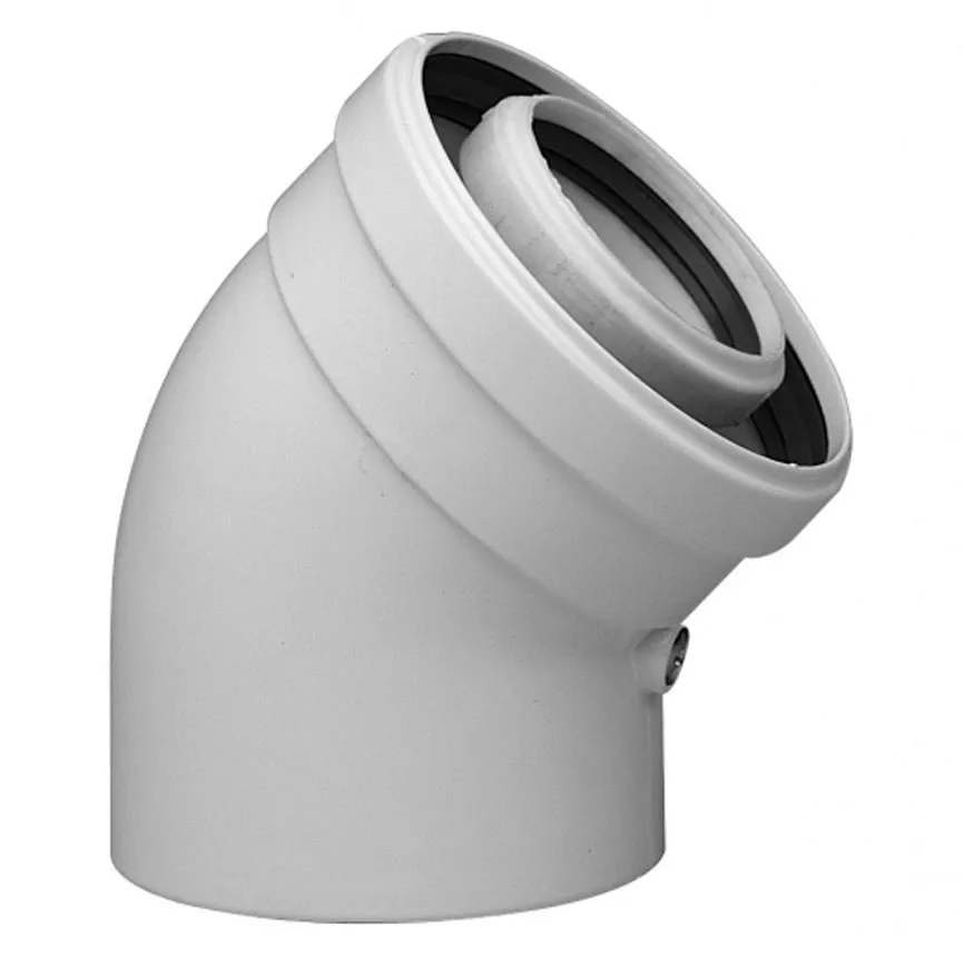 BAXI Коаксиальный отвод 45°, HT