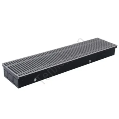 STOUT Конвектор внутрипольный SCN 80.240.2000 (Решётка роликовая, анодированный алюминий)