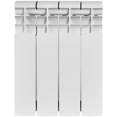 ROMMER Profi 350 (AL350-80-80-100) 4 секции радиатор алюминиевый (УЦЕНКА)