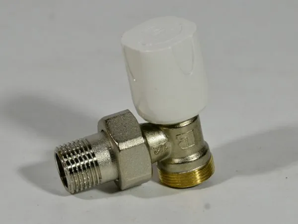 Вентиль угловой 1/2" д/рад х M24x19 RS112 LUXOR