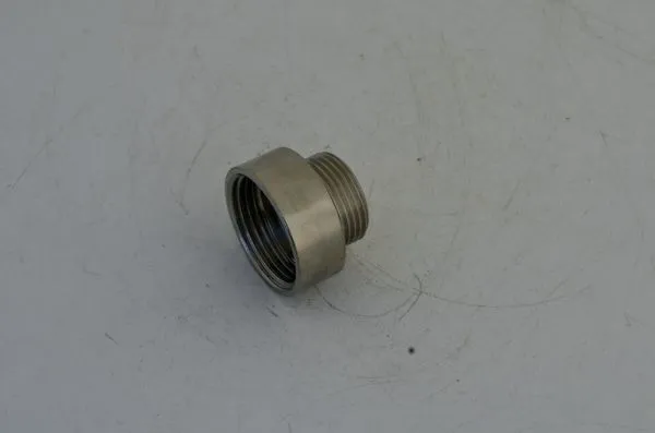 Переходник 1/2" наруж - 1" внутр STOUT (никель)