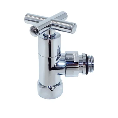 Вентиль угловой для полотенцесушителя 3/4"г*1/2"ш TIM