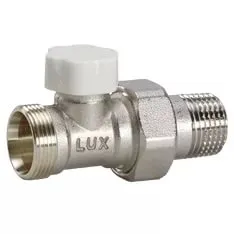 Блок-кран прямой 1/2" д/рад х M24x19 DD 131 LUXOR