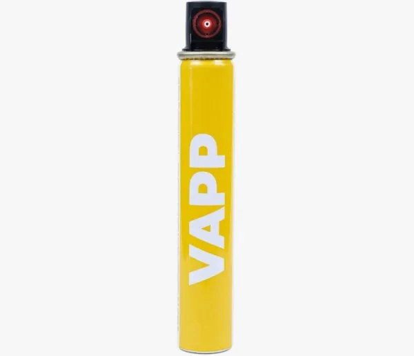 Газовый баллон VAPP (1200 выстрелов) красный клапан, до -3° С