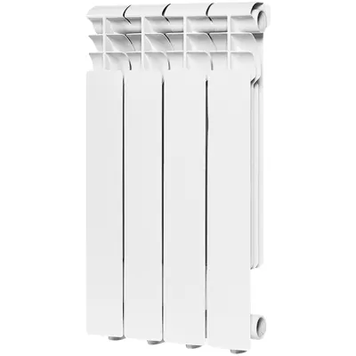 ROMMER Profi 500 (AL500-80-80-100) 4 секции радиатор алюминиевый (УЦЕНКА)