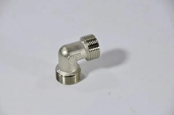 Угольник 1/2" шш STOUT (никель)