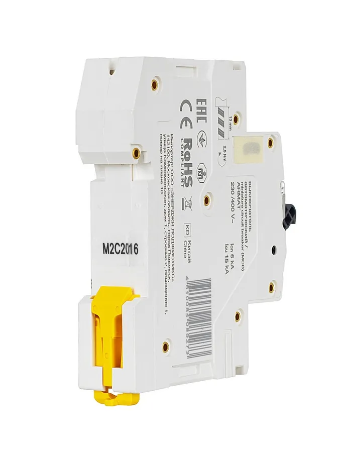 Выключатель автоматический 1P C 20А M06N (AR-M06N-1-C020) ARMAT IEK