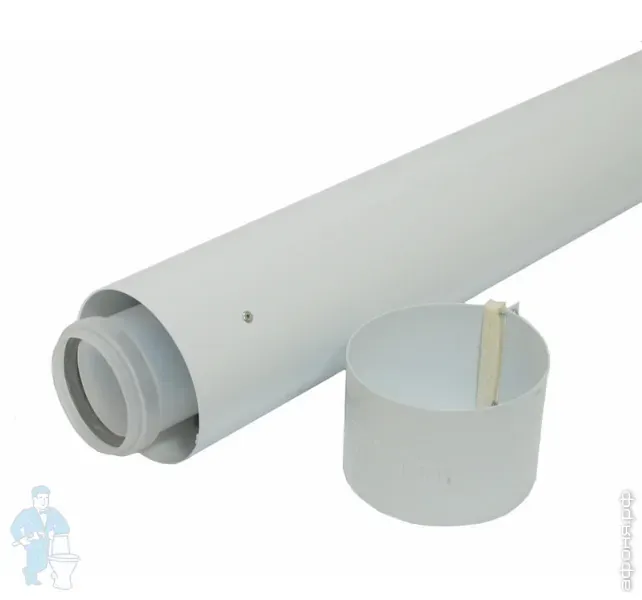 VAILLANT Удлинительная труба DN 60/100 длиной 500 мм в комплекте с хомутом