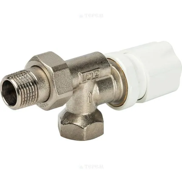 Клапан термостатический угловой 1/2" х 1/2 д/рад M332 (осевой) LUXOR