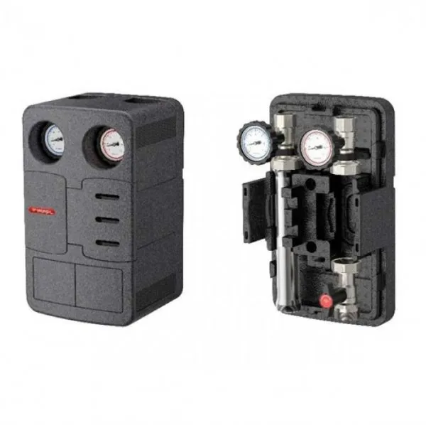 V-Flow Насосная группа Varmega 1", прямая, НЕРЖ. сталь, без насоса