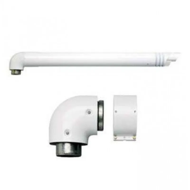 VAILLANT Телескопический комплект для горизонтального дымохода DN 60/100 длиной 450-650 мм (отвод
