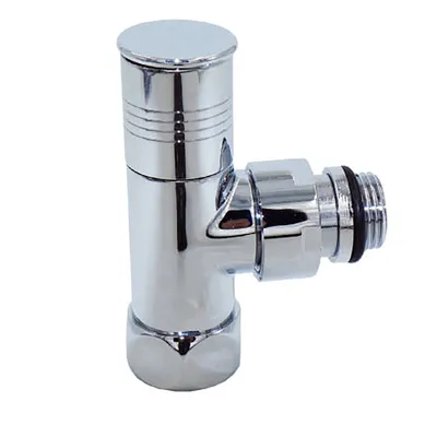 Вентиль угловой для полотенцесушителя 3/4"г*1/2"ш TIM