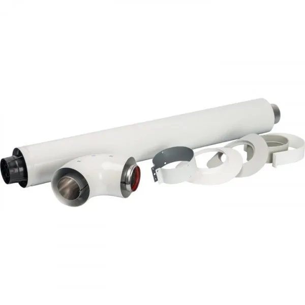 STOUT Комплект коакс. для прохода через стену DN 60/100мм-0,85 м (совместим Vaillant Pro, Plus, Protherm Пантера, Гепард)